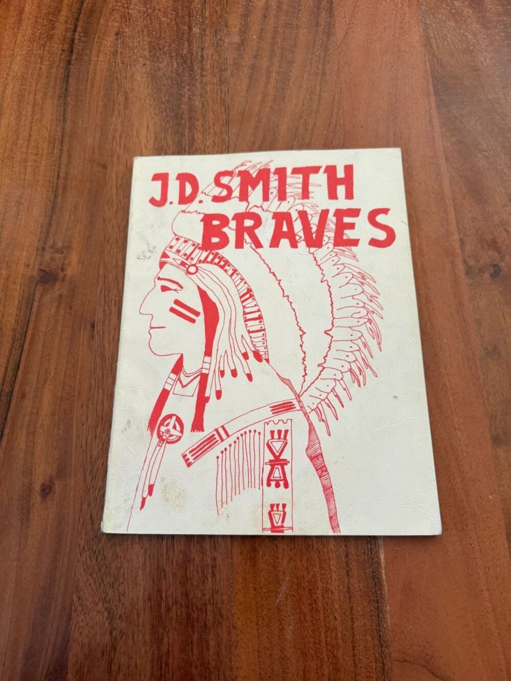 1980 JD Smith Middle School Yearbook North Las Vegas Nevada Braves Annual